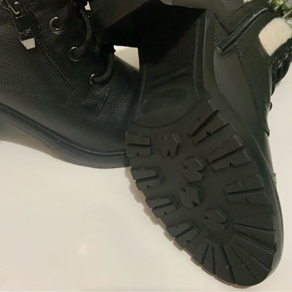 NEW MARC FISHER LANSLY BOOT SHEARLING DETAILS WOMEN’S SIZE 10M - Picture 4 of 14